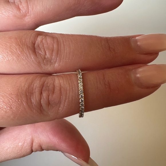 Pandora Gold Square Halo Ring - Picture 5 of 5